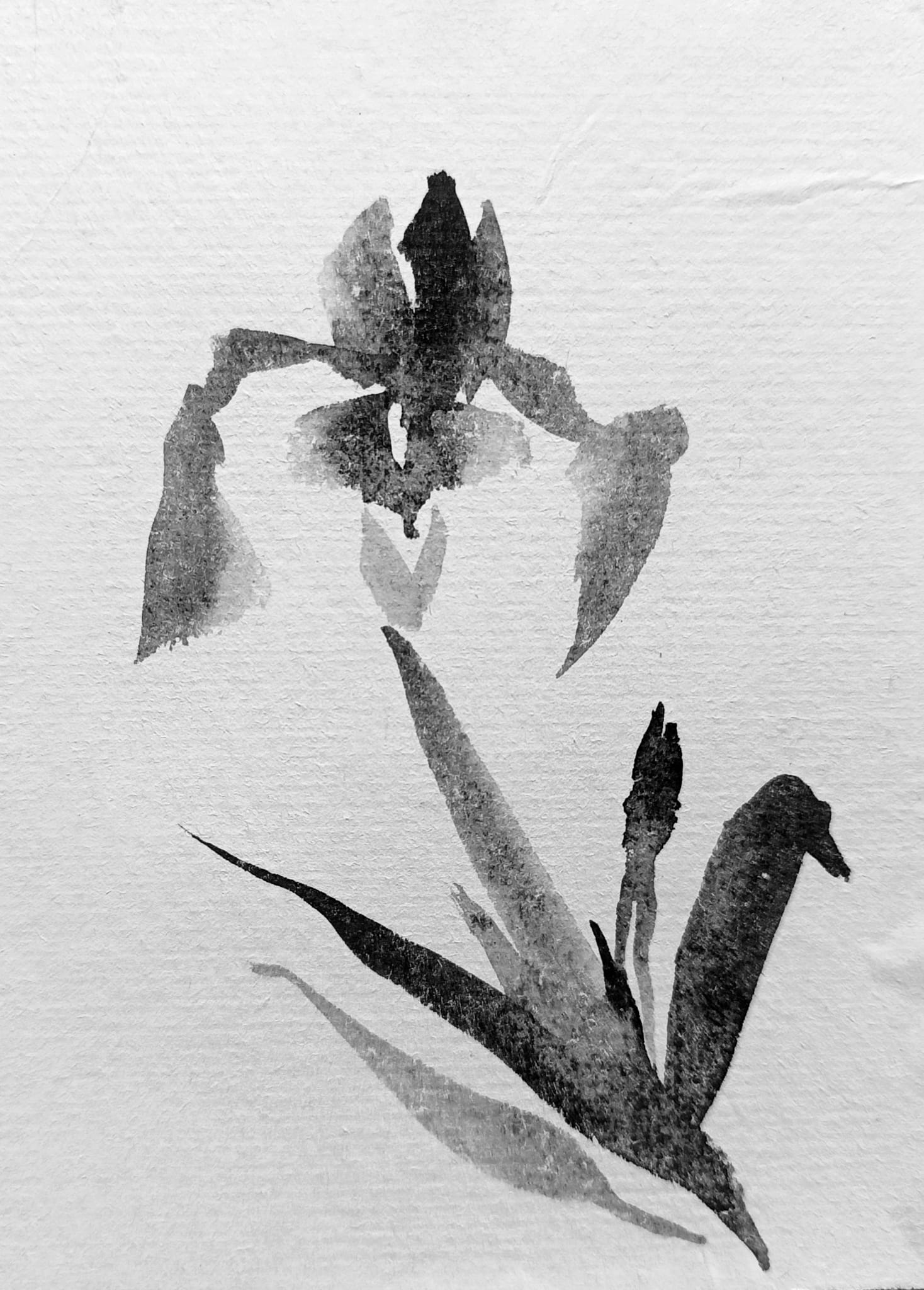 Painting with Chinese ink