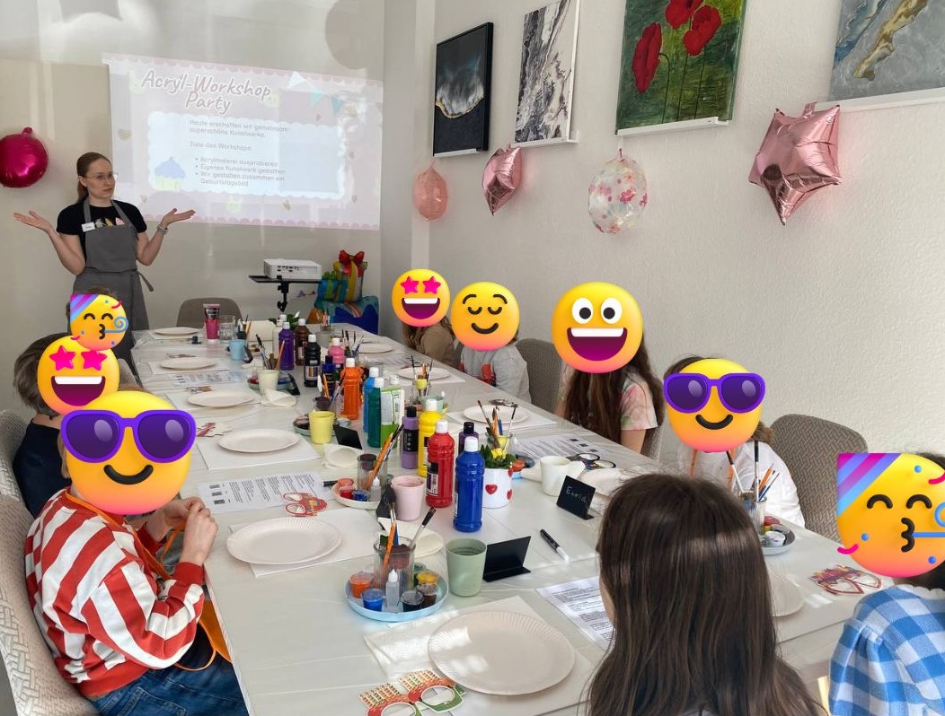 Kindergeburtstag im Atelier